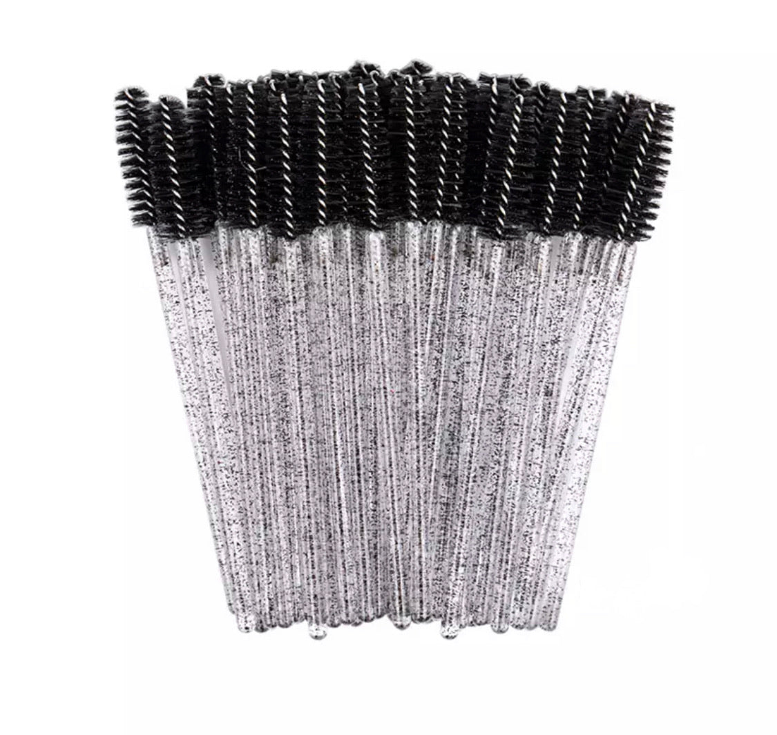 PBR glitter lash brush (50 pcs)